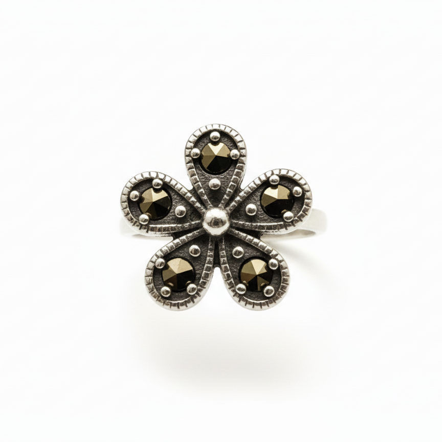 Rivansh 925 Silver Ring for Women