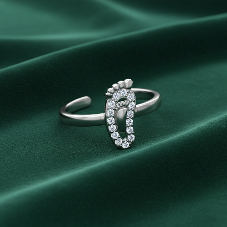 Celeste Éclat Ring – 925 Sterling Silver Ring for Women