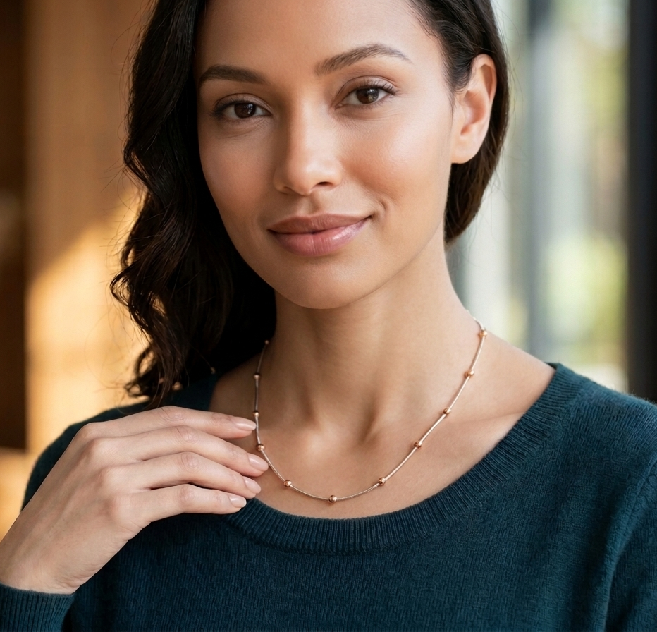 Roselle Necklace