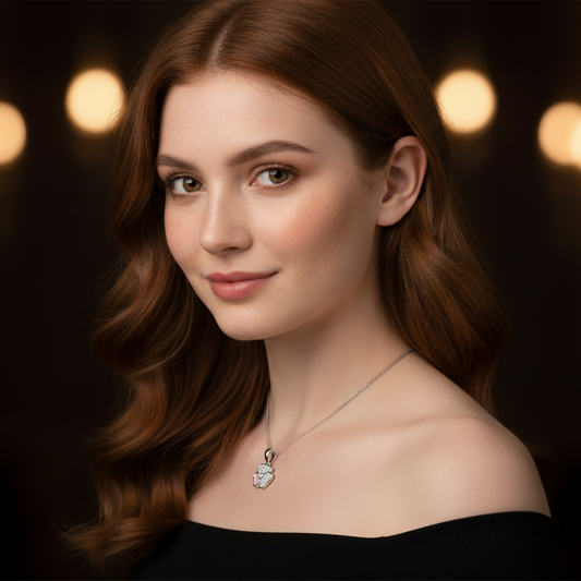 The Flower 925 Silver Pendent for Women