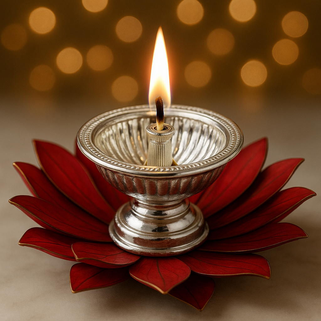 Silver Diya 1
