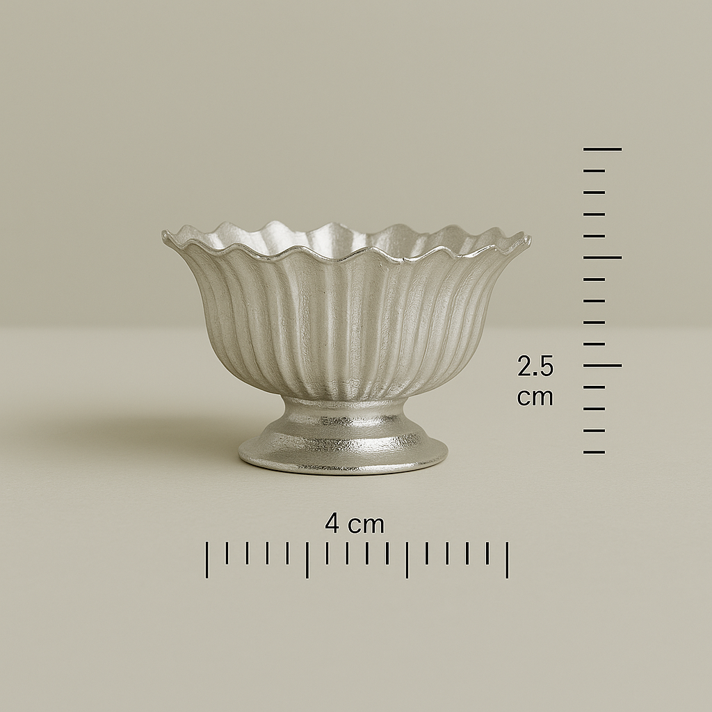 Silver Diya 3