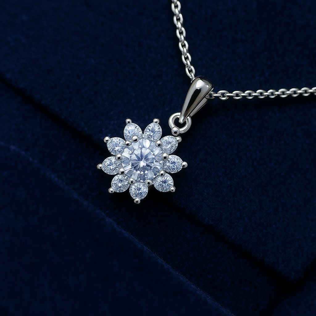 MK1 Sterling Silver Pendant Set