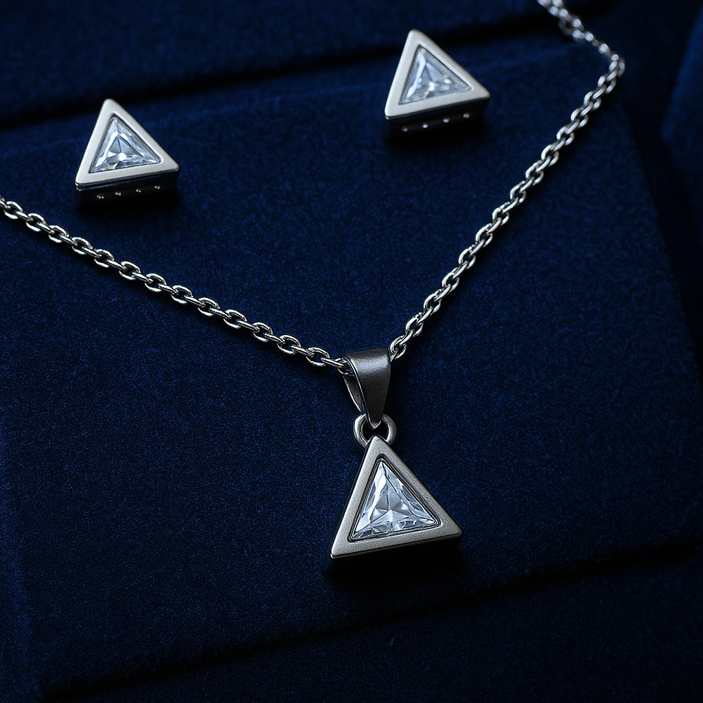 MK3 Sterling Silver Pendant Set