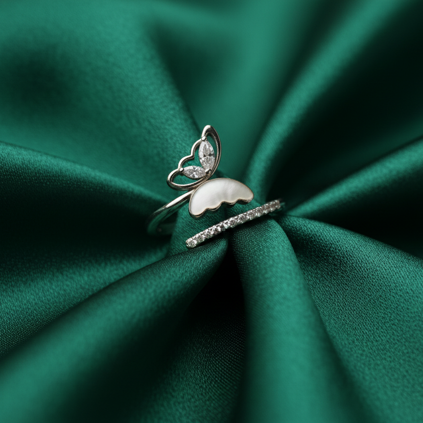 Ethereal Butterfly 92.5 Sterling Silver Ring