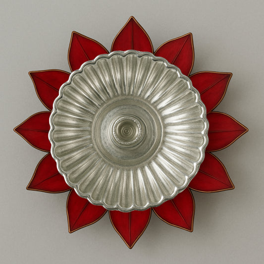 Silver Diya 3