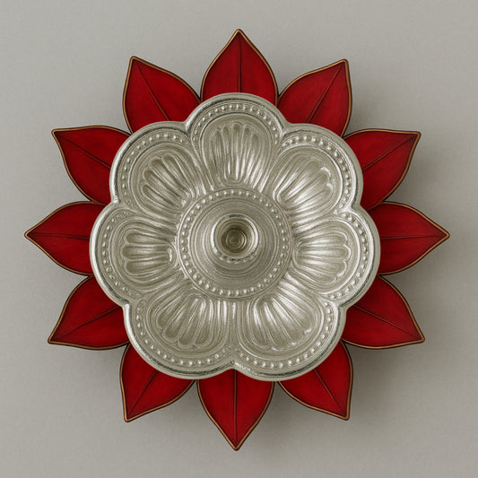 Silver Diya 2