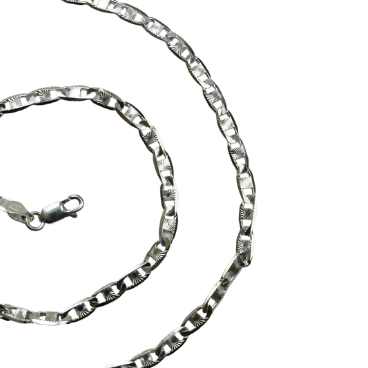 E9 Sterling Silver Chain for Men - Rivansh