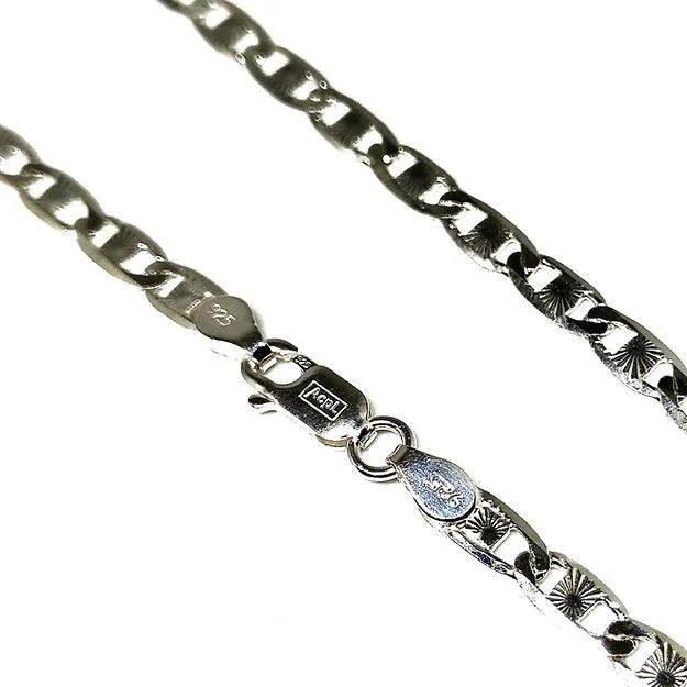 E9 Sterling Silver Chain for Men - Rivansh