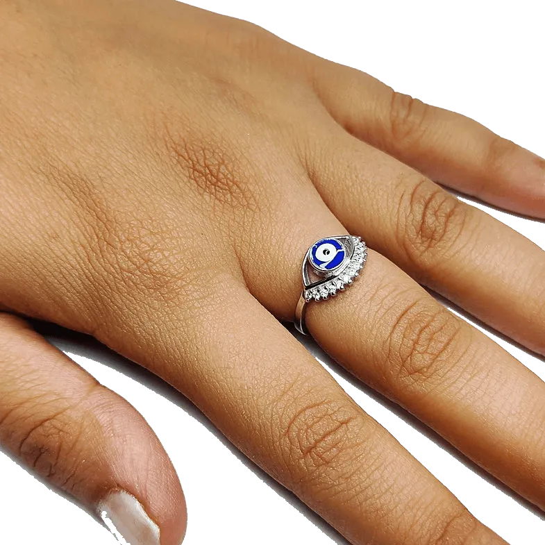 Evil Eye Ring for Women - Rivansh