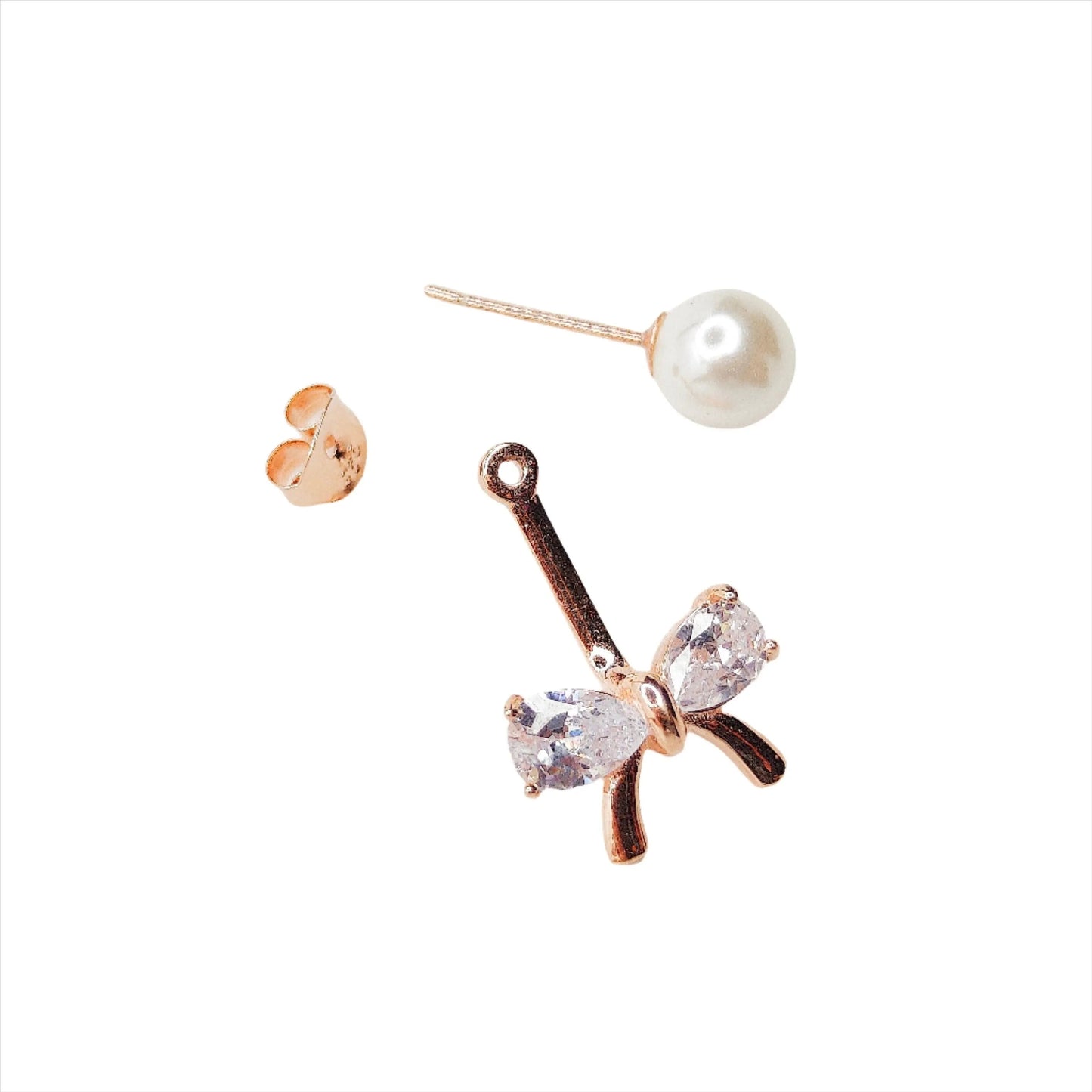 Floréal Pearl Sterling Silver Earrings for Women | Rivansh Jewels | 925 Sterling Silver Jewelry Store | Rivansh.co | Luxury Sterling Silver Jewellery Online