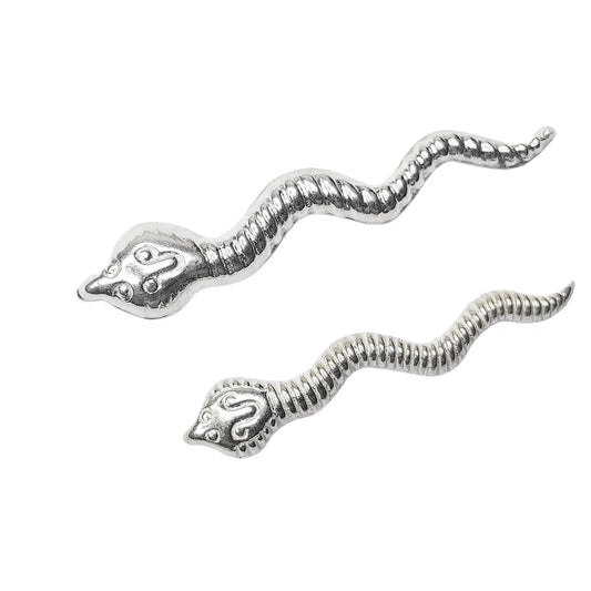King and Queen Silver Snake for Pooja (92.5 Sterling Silver) | Rivansh Jewels | 925 Sterling Silver Jewelry Store | Rivansh.co | Luxury Sterling Silver Jewellery Online
