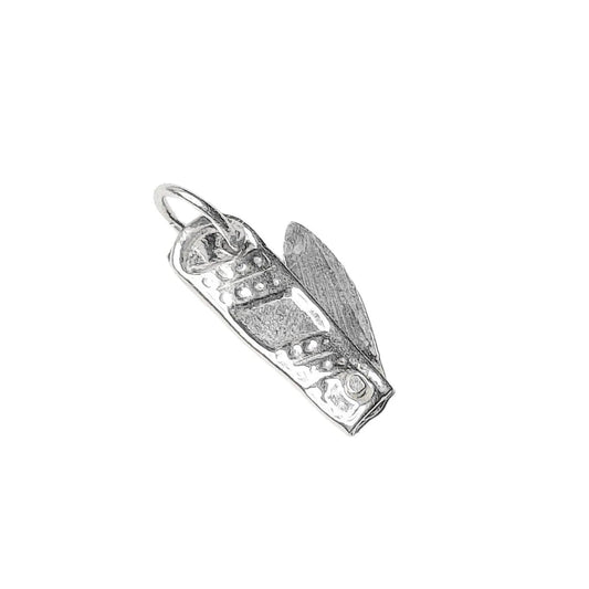 Knife Silver Pendant (92.5 Sterling Silver) | Rivansh Jewels | 925 Sterling Silver Jewelry Store | Rivansh.co | Luxury Sterling Silver Jewellery Online