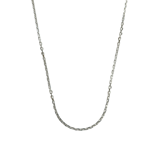 Link 92.5 (Sterling) Silver Chain for Women | Rivansh Jewels | 925 Sterling Silver Jewelry Store | Rivansh.co | Luxury Sterling Silver Jewellery Online