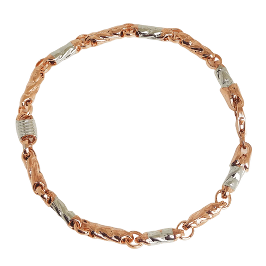 M 925 Silver Bracelet for Men - Rivansh