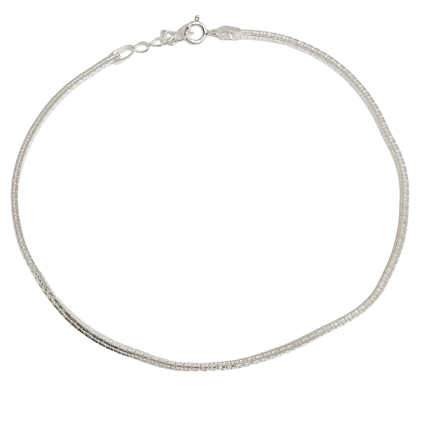 M4 Silver Anklet for Women - Rivansh
