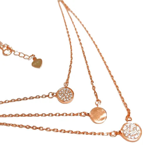 Rose Gold Neck Piece for Women - Rivansh
