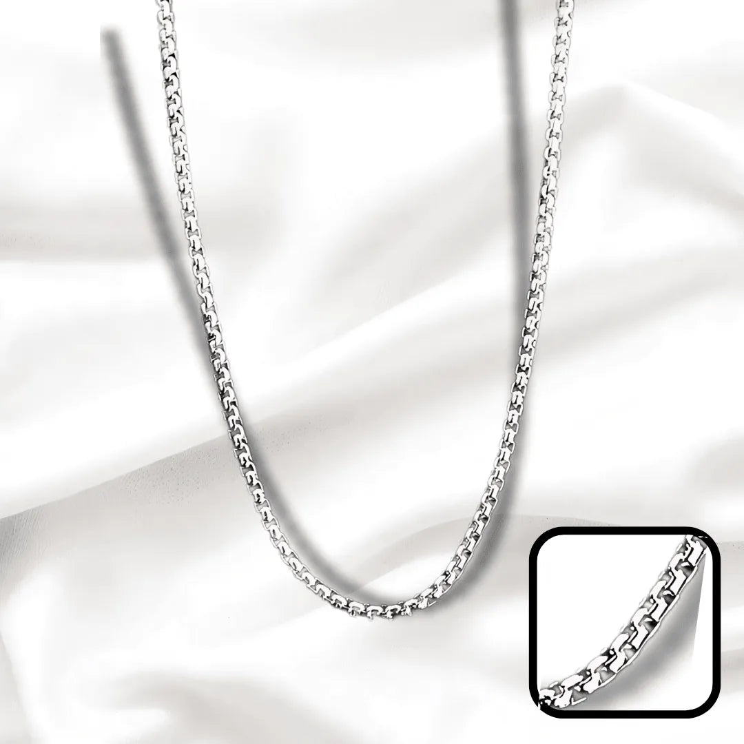 Round Silver Chain N5058 20