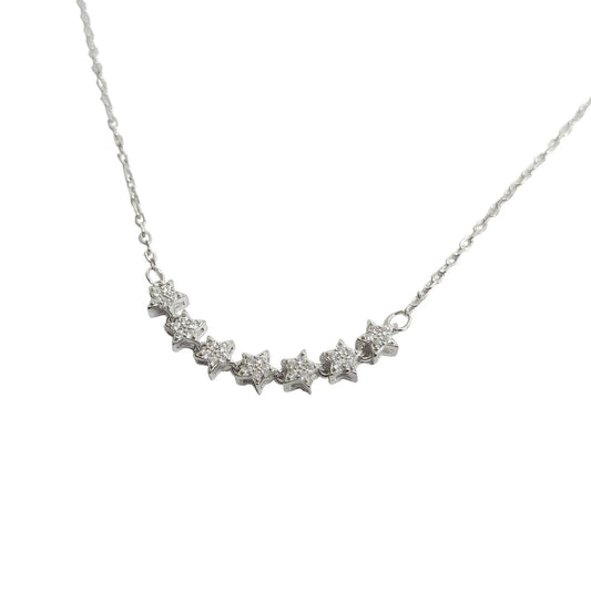 Silver Seven Stars Silver Neckpiece for Women - Rivansh
