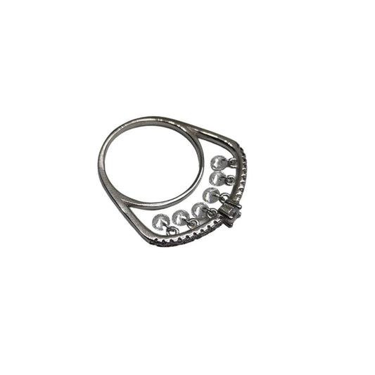 Sterling Silver Ring with Beads for Girls/Women | Rivansh Jewels | 925 Sterling Silver Jewelry Store | Rivansh.co | Luxury Sterling Silver Jewellery Online