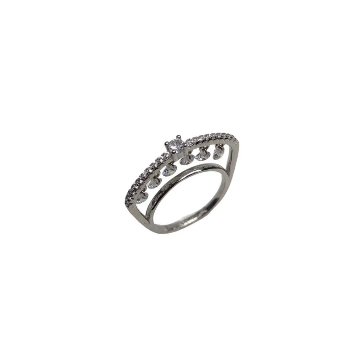 Sterling Silver Ring with Beads for Girls/Women | Rivansh Jewels | 925 Sterling Silver Jewelry Store | Rivansh.co | Luxury Sterling Silver Jewellery Online