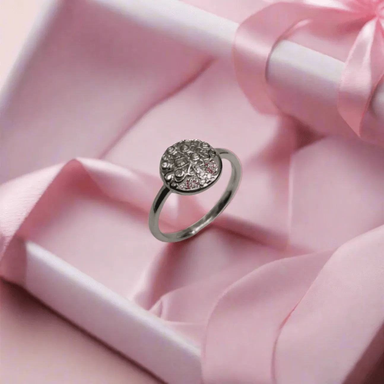 Tree Sterling Silver Ring for Girls/Women