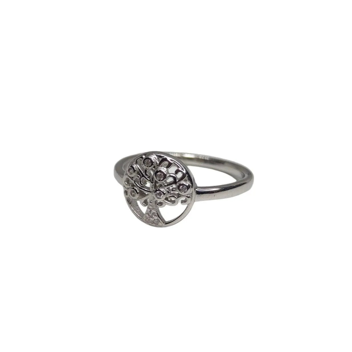 Tree Sterling Silver Ring for Girls/Women | Rivansh Jewels | 925 Sterling Silver Jewelry Store | Rivansh.co | Luxury Sterling Silver Jewellery Online