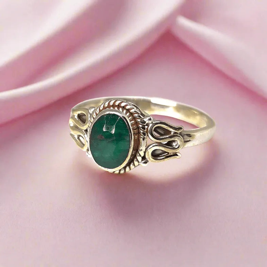 Tribal Silver Ring for Women