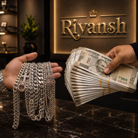 Sell Your Silver Online in Tricity: Panchkula, Chandigarh, Mohali & Nearby Areas