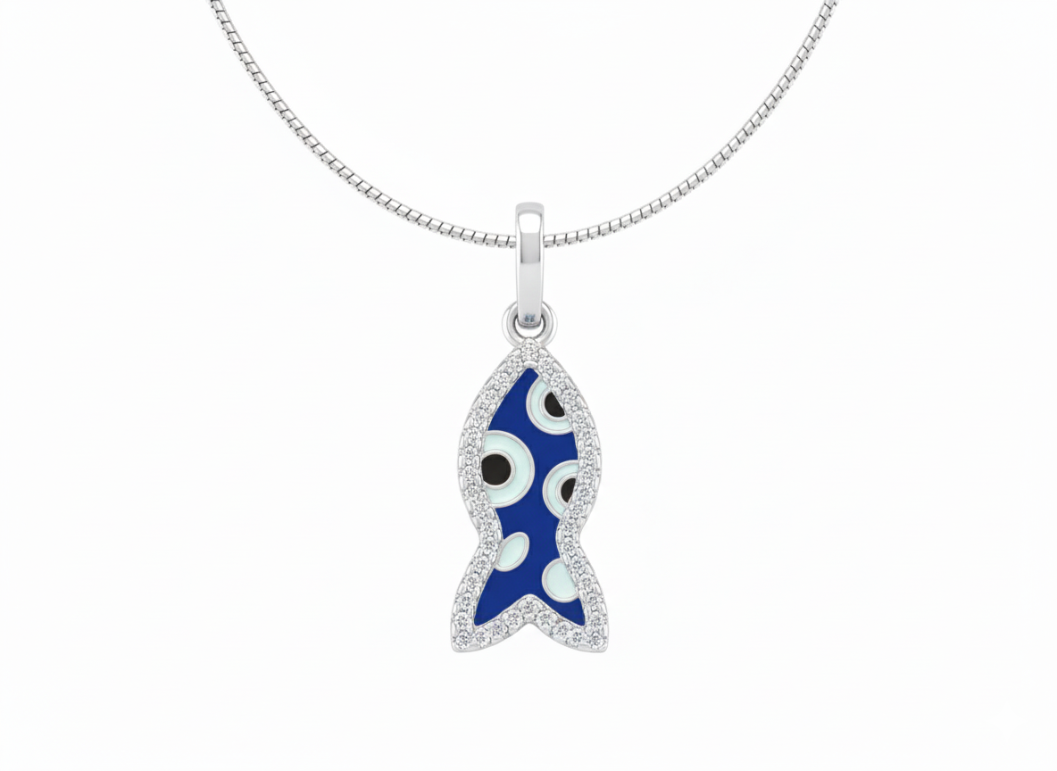 The Fish 925 Silver Pendent for Women