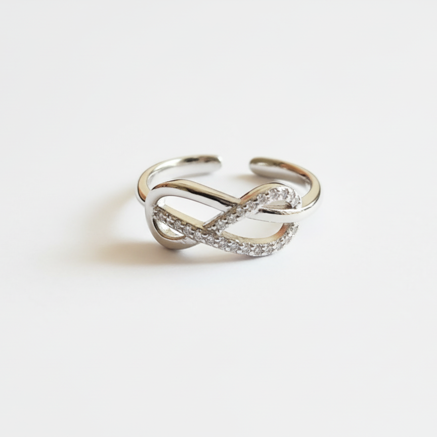 Vittoria Lumi Band – 925 Sterling Silver Toe Ring for Women