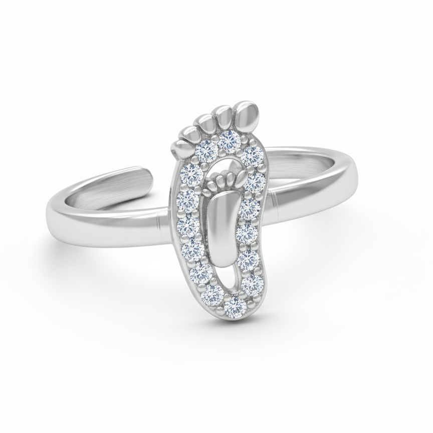 Celeste Éclat Ring – 925 Sterling Silver Ring for Women