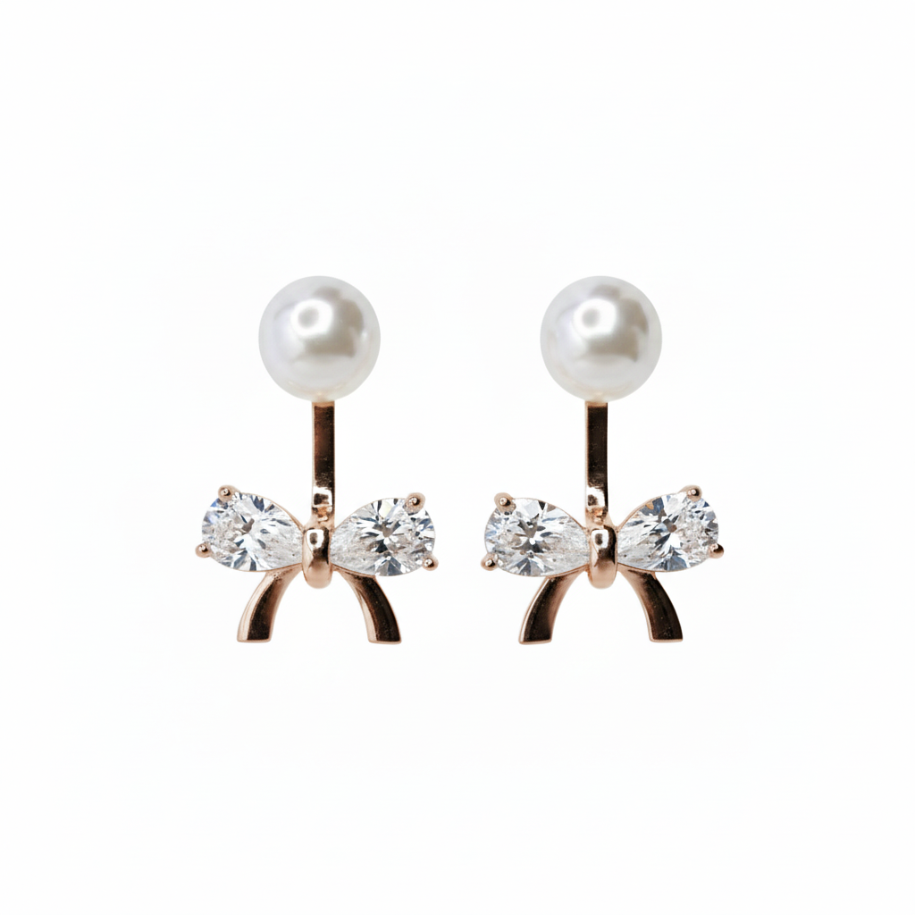 Floréal Pearl Sterling Silver Earrings for Women