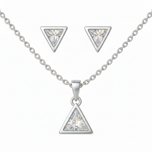 MK3 Sterling Silver Pendant Set