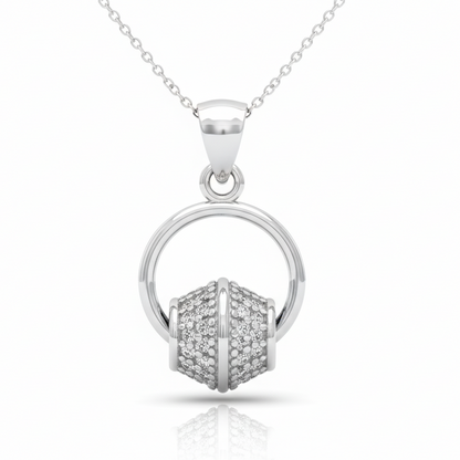 The Ball- Silver Pendent for Women