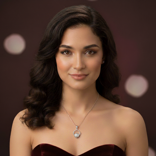 The Ball- Silver Pendent for Women