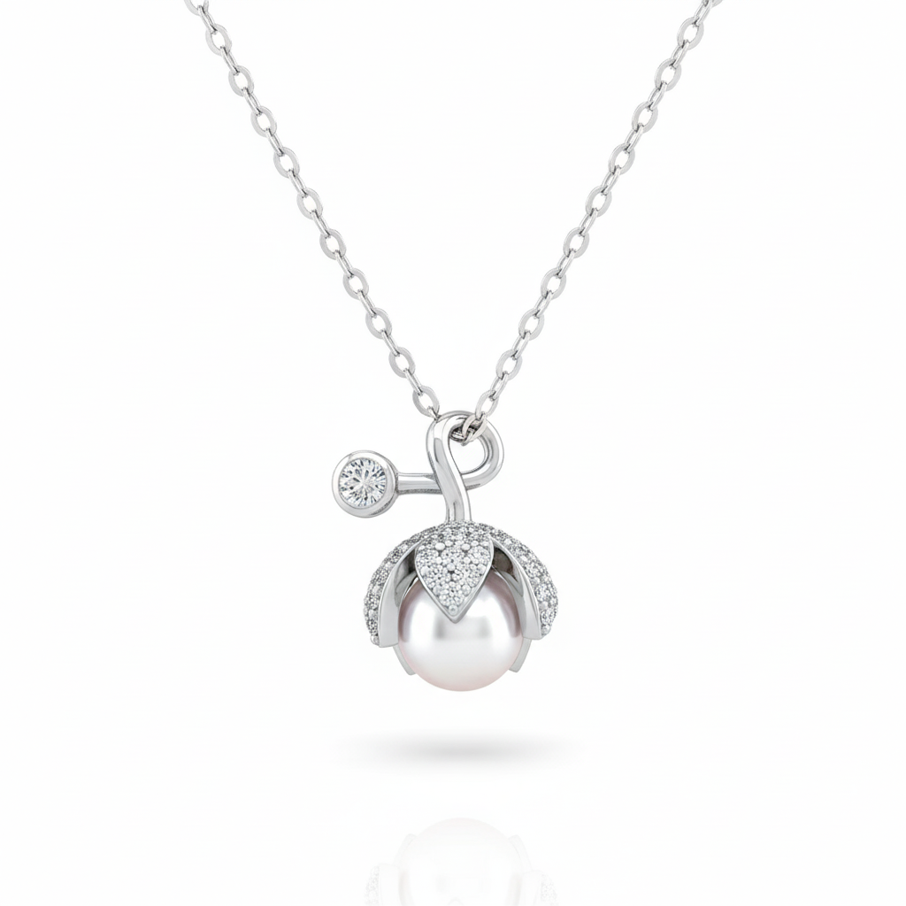 Floréal Pearl Pendent Sterling Silver for Women