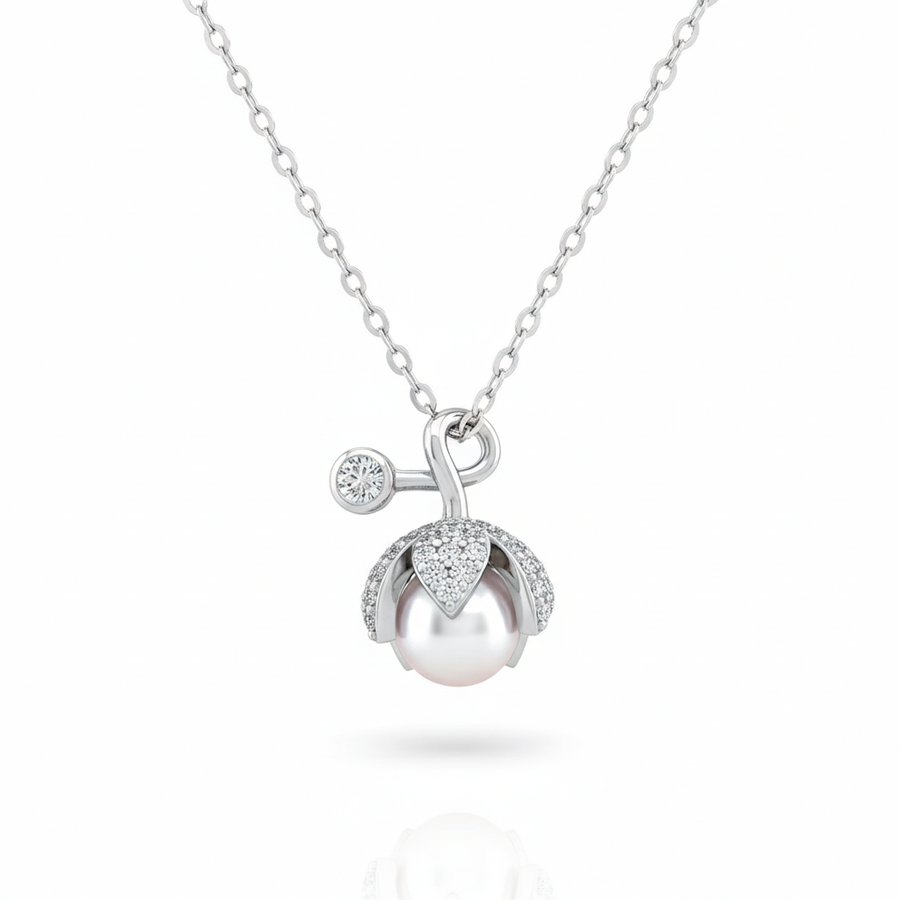 Floréal Pearl Pendent Sterling Silver for Women