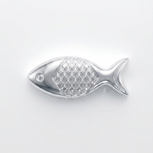 Pure Silver Fish for Pooja