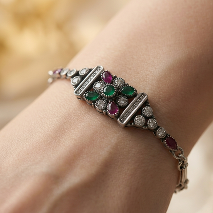 Fusion Sterling Silver Bracelet for Women