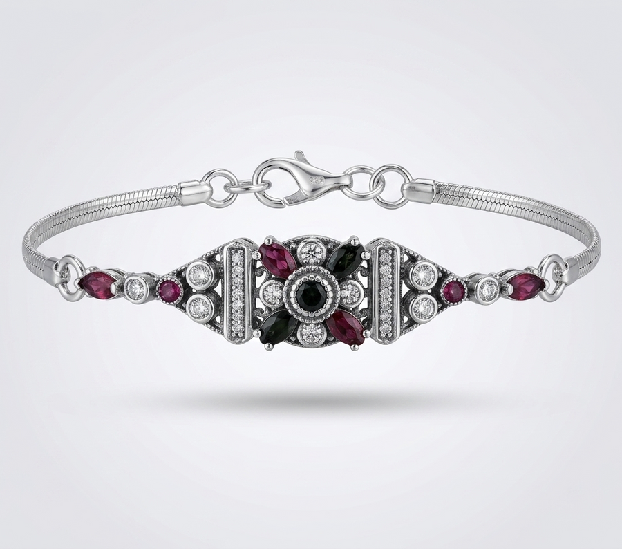 Fusion Sterling Silver Bracelet for Women