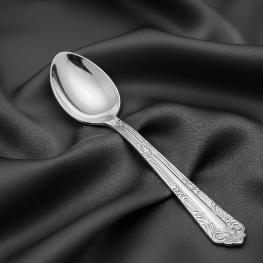 Fine Silver (999) Spoon for Pooja