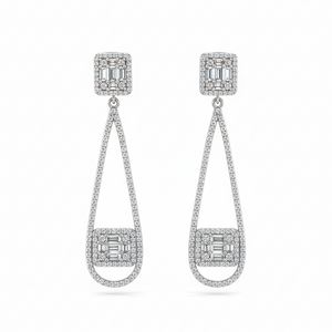 Aurelia Drop Sterling Silver Earrings