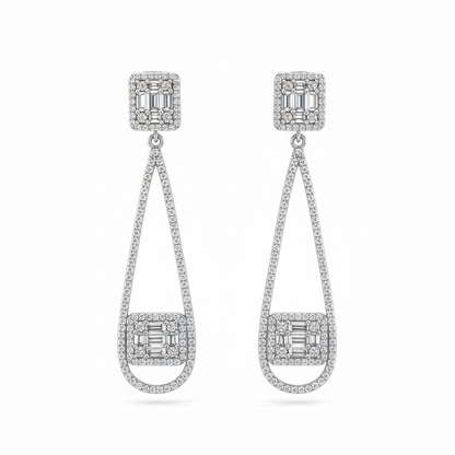 Aurelia Drop Sterling Silver Earrings
