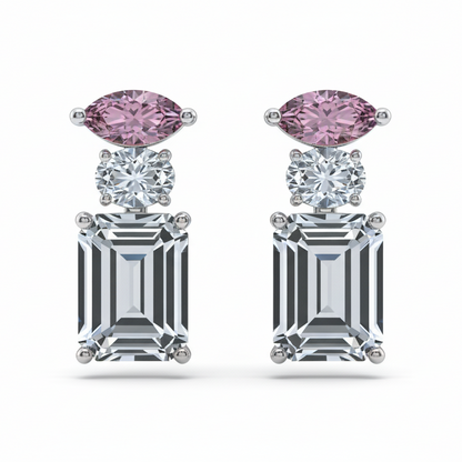 Hanging Sterling Silver Earrings for Women