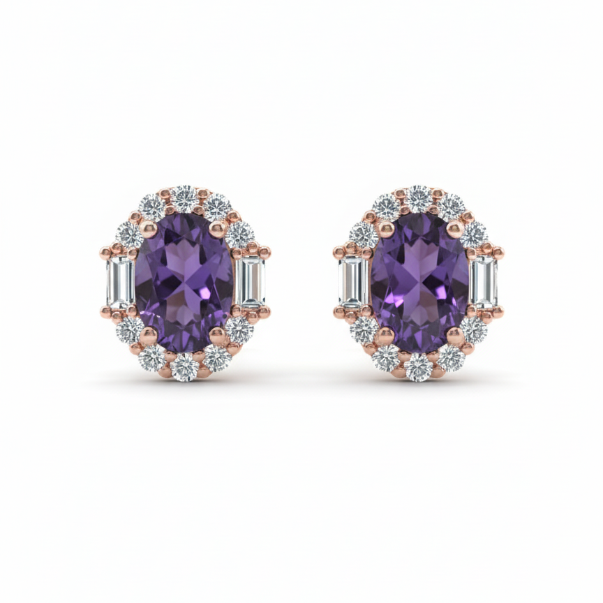 Zircon's Sterling Silver Earrings for Women