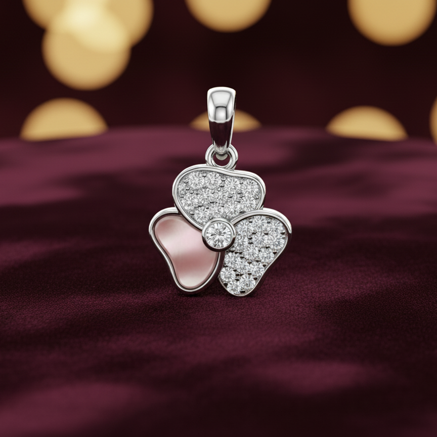 The Flower 925 Silver Pendent for Women