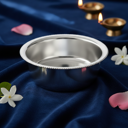 Fine Silver (999) Bowl for Pooja