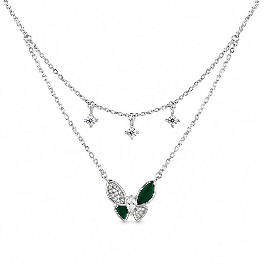 Butterfly Necklace for Women (92.5 Sterling Silver)