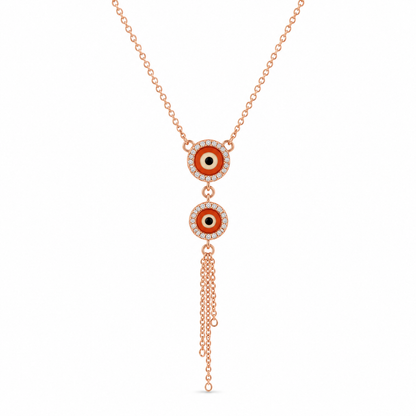 Evil Eye Necklace for Women (92.5 Sterling Silver)